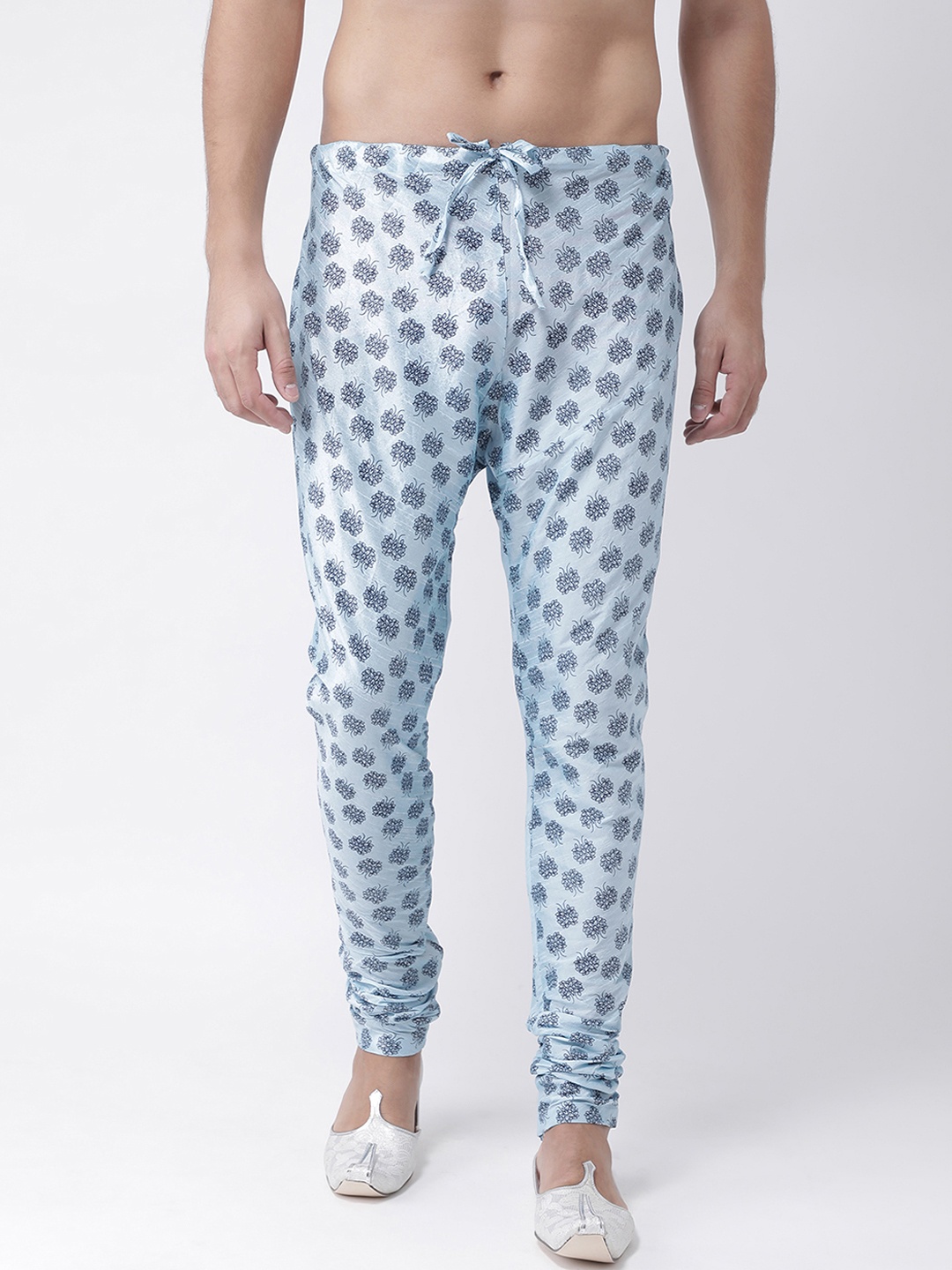 

Deyann Men Blue Printed Churidar