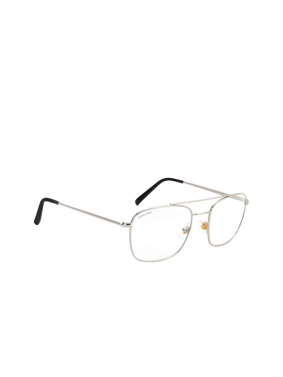 

ROYAL SON Unisex Square Sunglasses RS0024SF-DP, Silver
