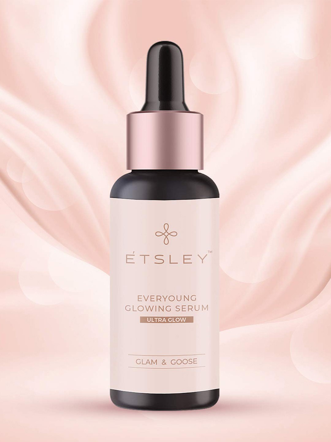 

ETSLEY Everyoung Glowing Skin Serum - Ultra Skin Glow & Fairness 30ml, Pink