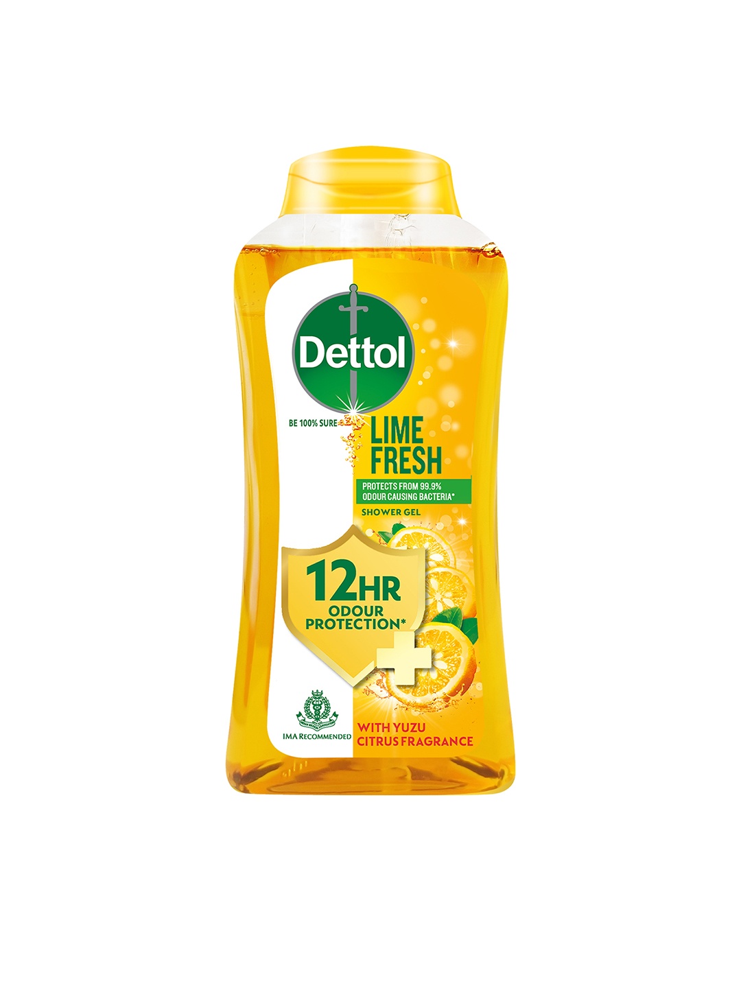 

Dettol Unisex Refresh Yuzu Citrus Long Lasting Odour Protection Hygiene Body Wash 250 ml, Yellow