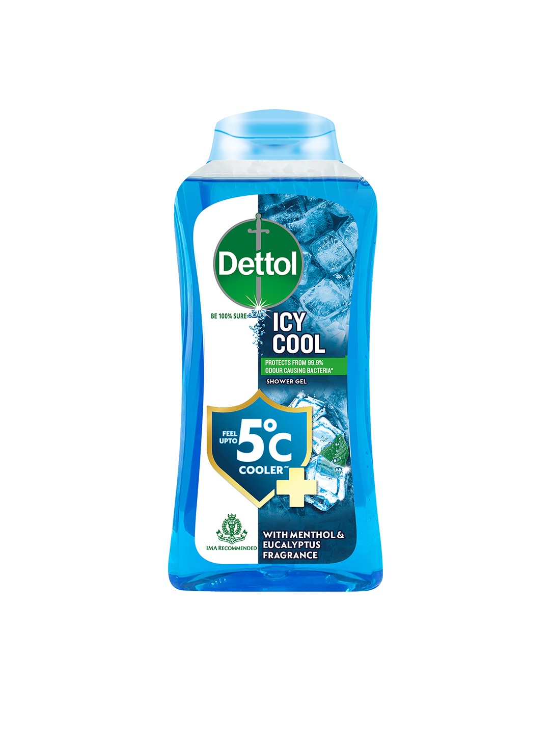 

Dettol Unisex Cool Mint & Bergamot Long Lasting Odour Protection Hygiene Body Wash 250 ml, Blue