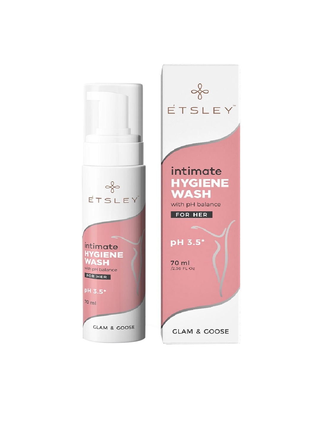 

ETSLEY Women Aloe Vera with pH 3.5 balance Intimate Hygiene Wash 70 ml, White