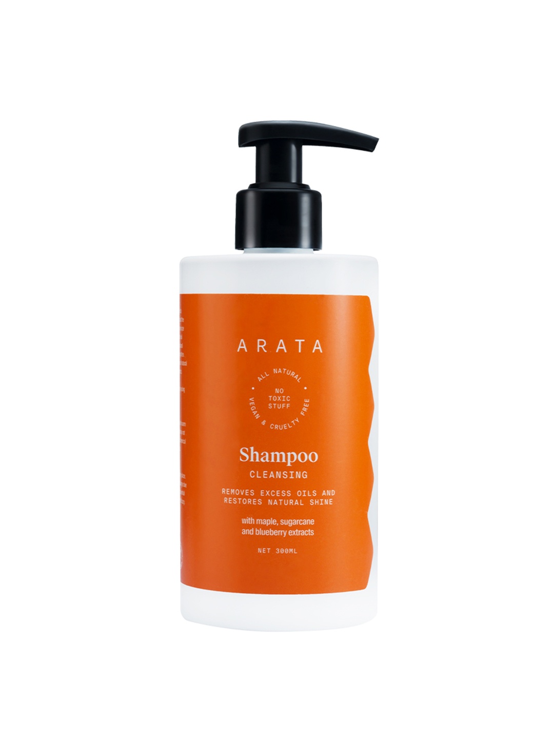 

ARATA Unisex Natural Cleansing Shampoo 300ml, Orange