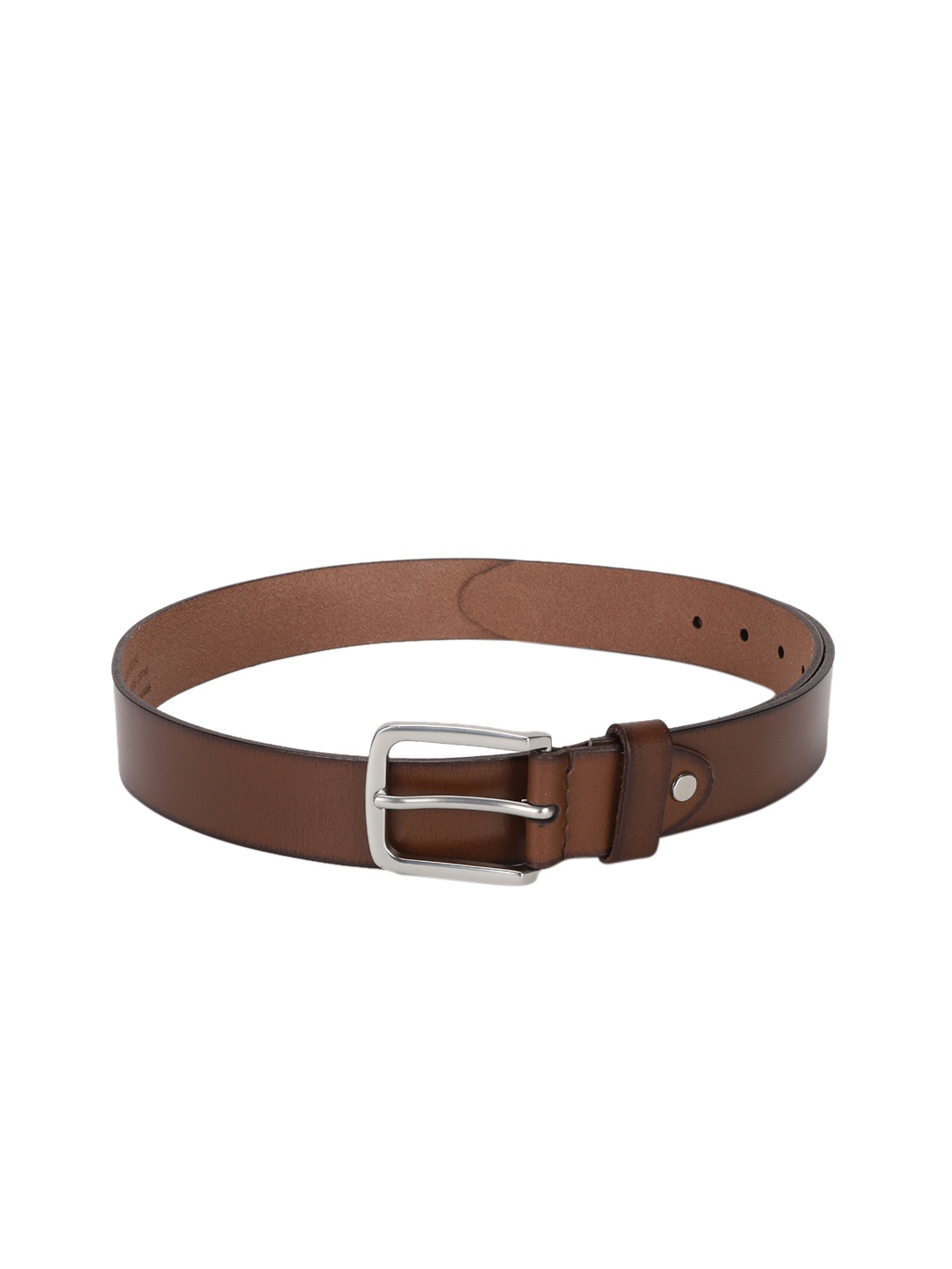 

Allen Solly Men Brown Solid Leather Belt