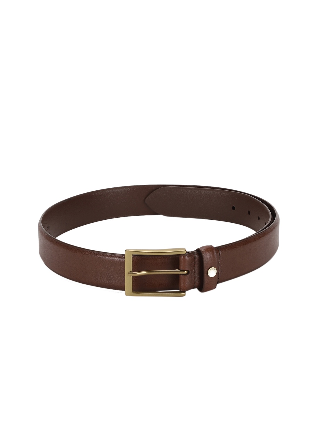 

Allen Solly Men Brown Solid Leather Belt