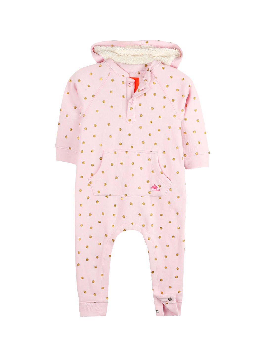

Cherry Crumble Boys Pink Embellished Bodysuit