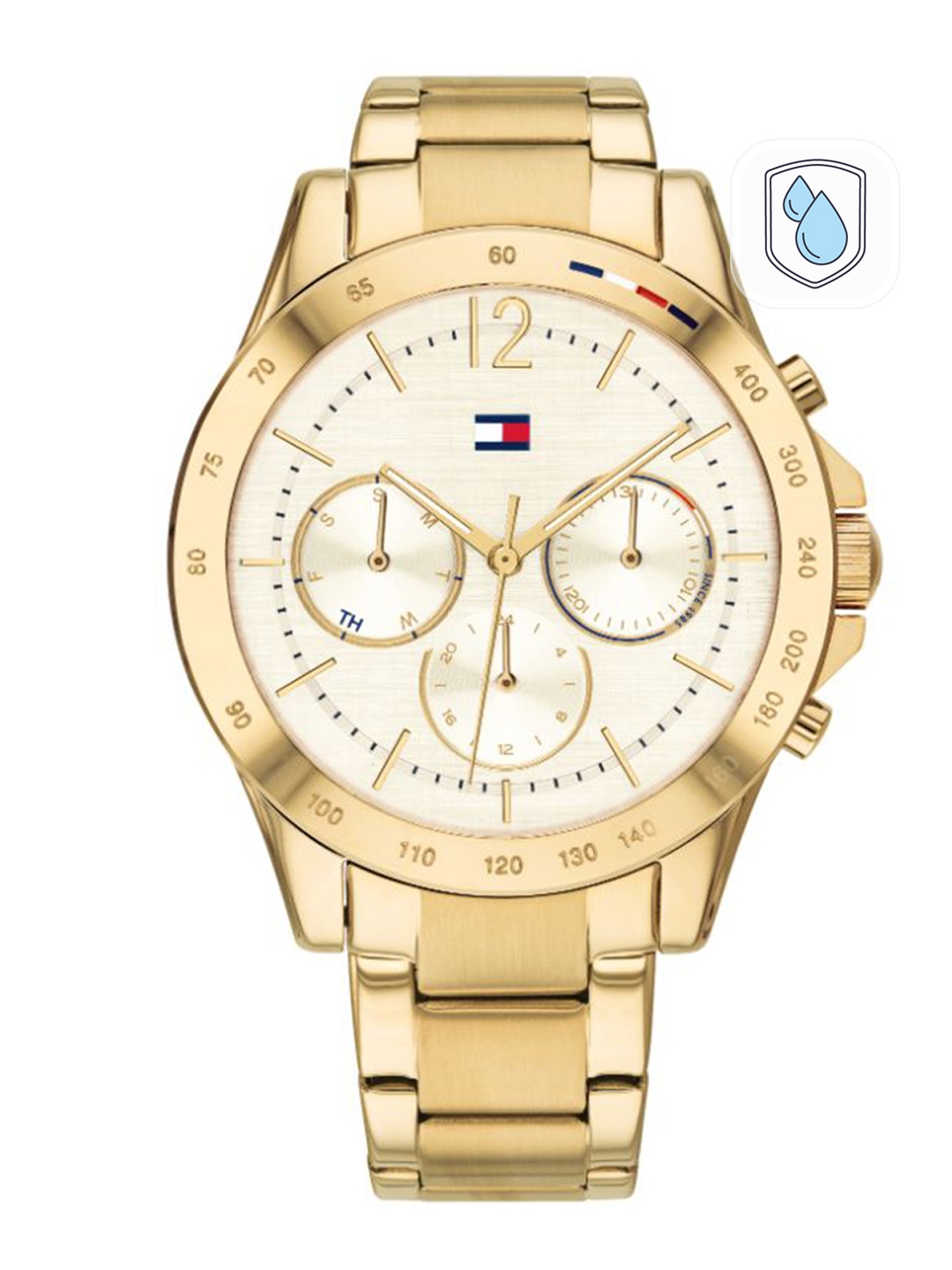 

Tommy Hilfiger Women Cream-Coloured Analogue Watch TH1782195