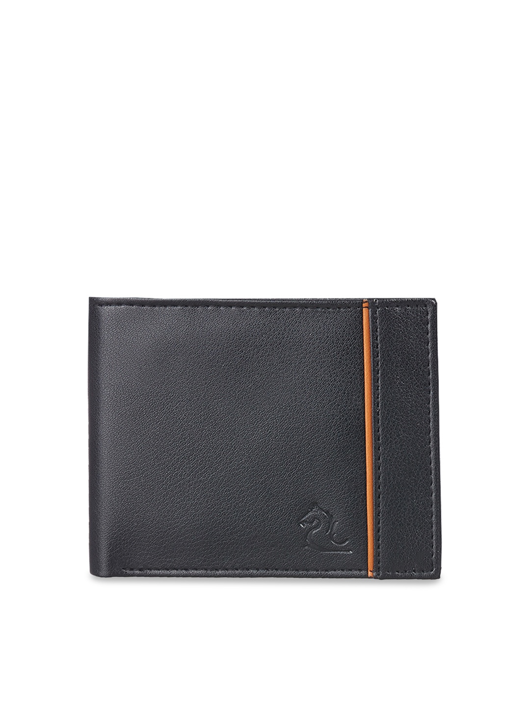 

Kara Men Black Solid Two Fold Wallet