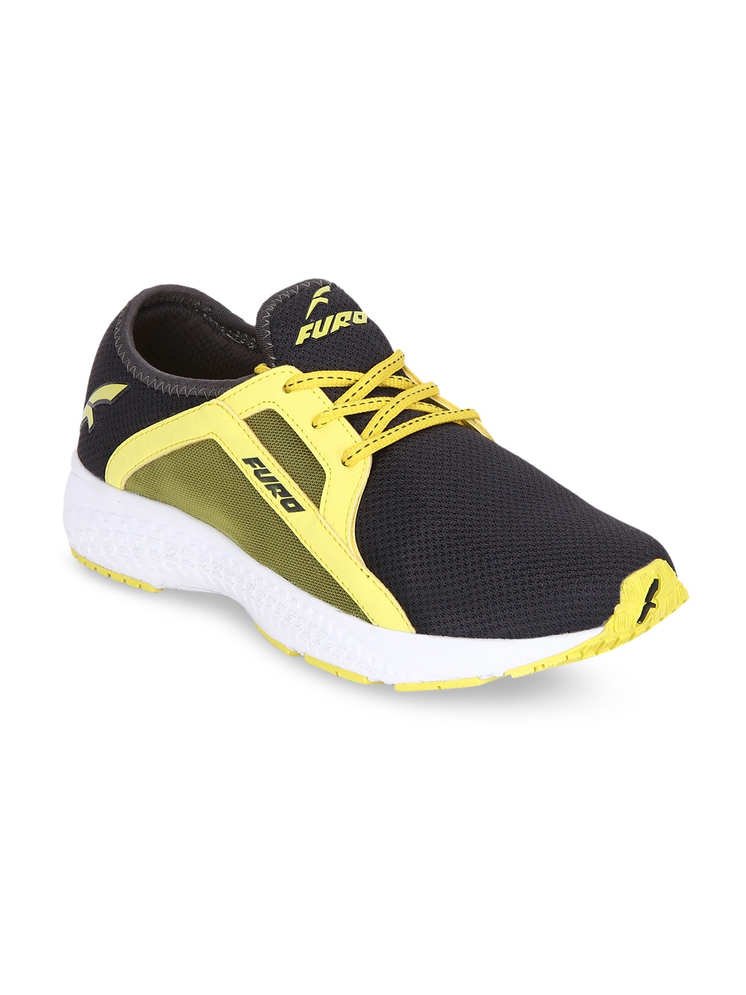 

FURO by Red Chief Men Grey Mesh Running Shoes