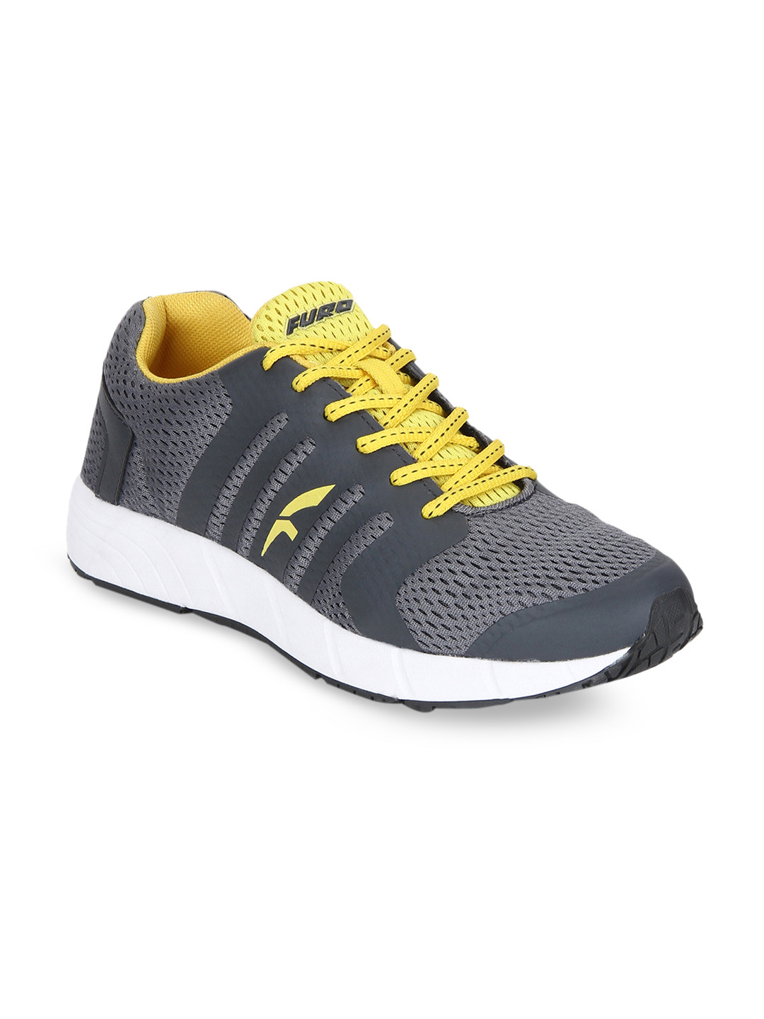 

FURO by Red Chief Men Grey Mesh Running Shoes