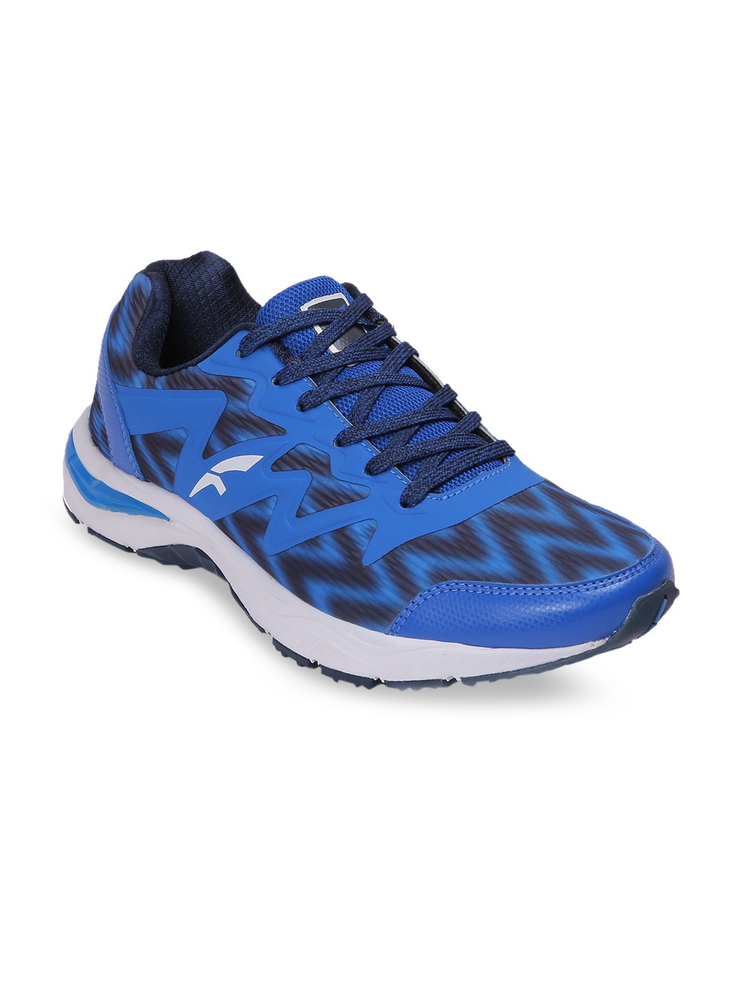 

FURO by Red Chief Men Blue & Grey Mesh Running Shoes