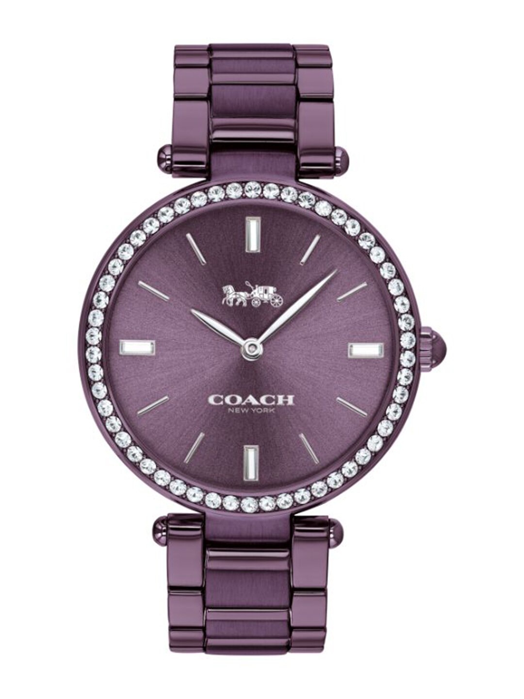 

Coach Women Purple Analogue Watch CO14503422W