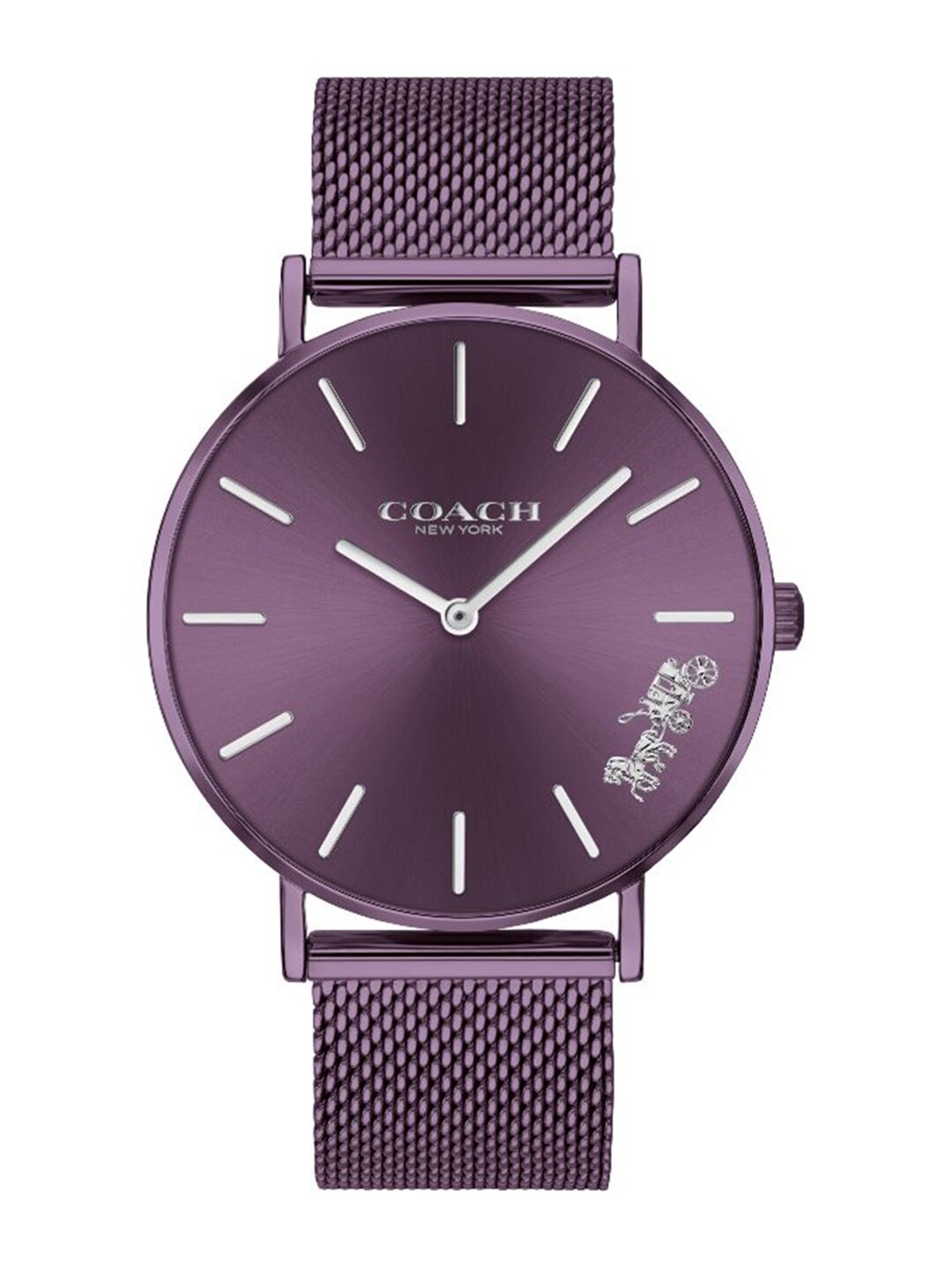 

Coach Women Purple Analogue Watch