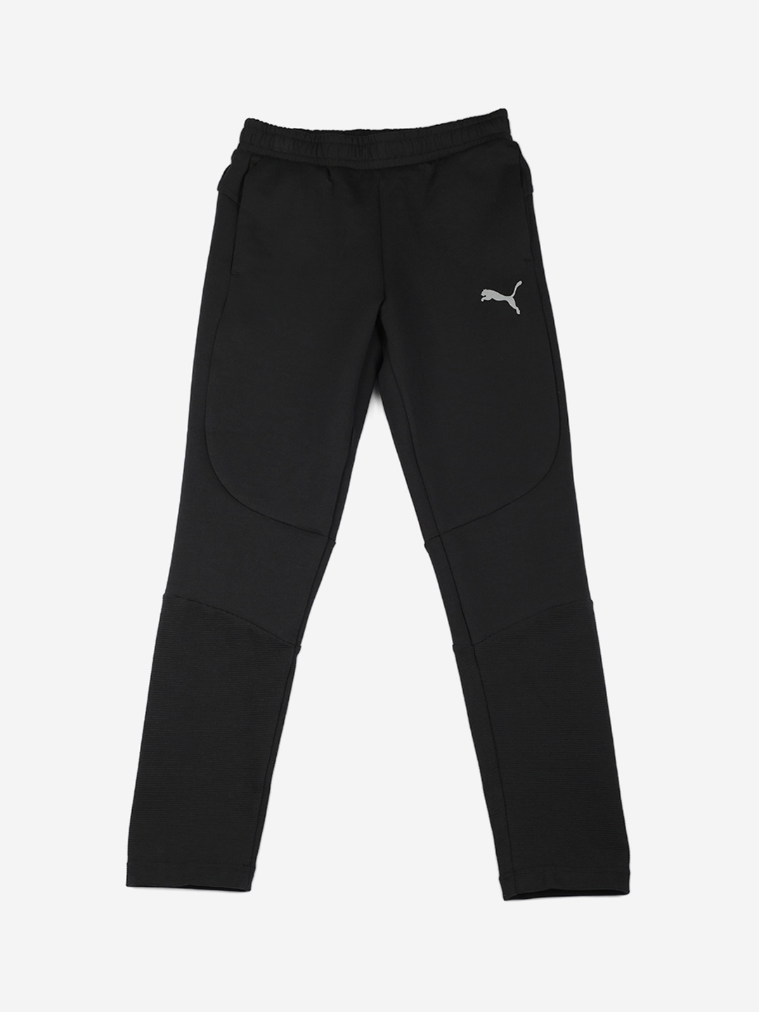 

Puma Boys Black Solid Evostripe Track Pants