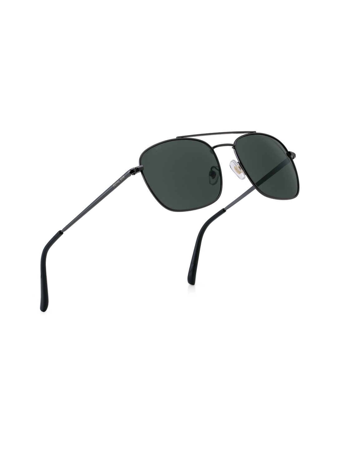 

ROYAL SON Unisex Square Sunglasses, Green
