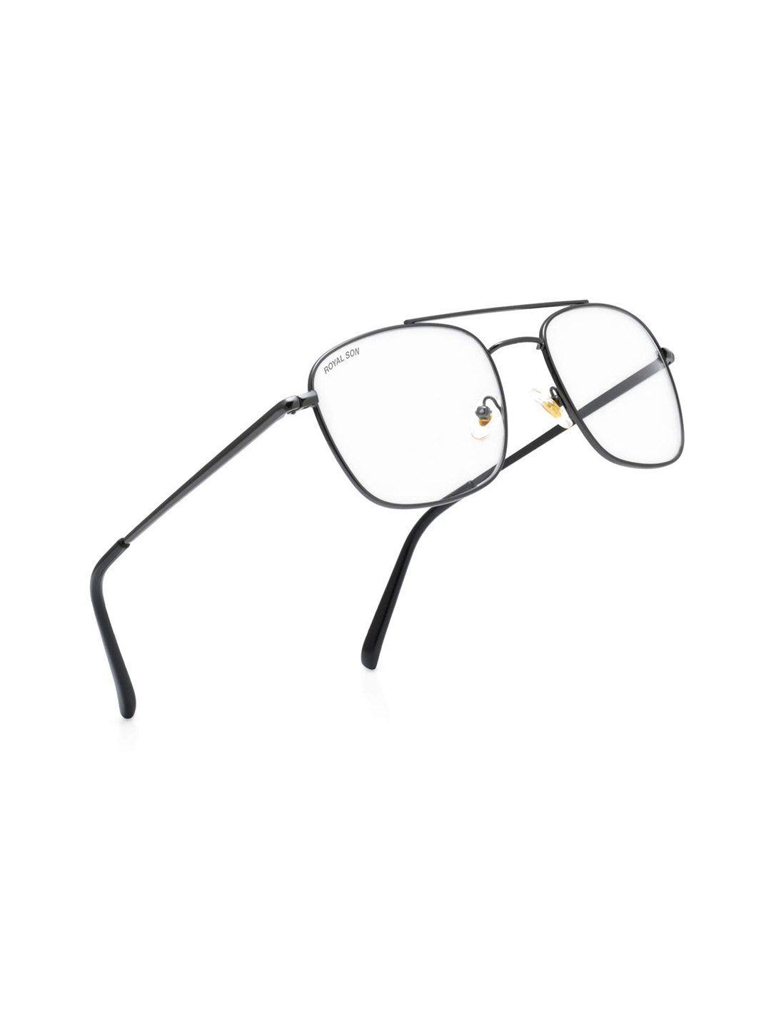 

ROYAL SON Unisex Square Sunglasses RS0023SF, Black
