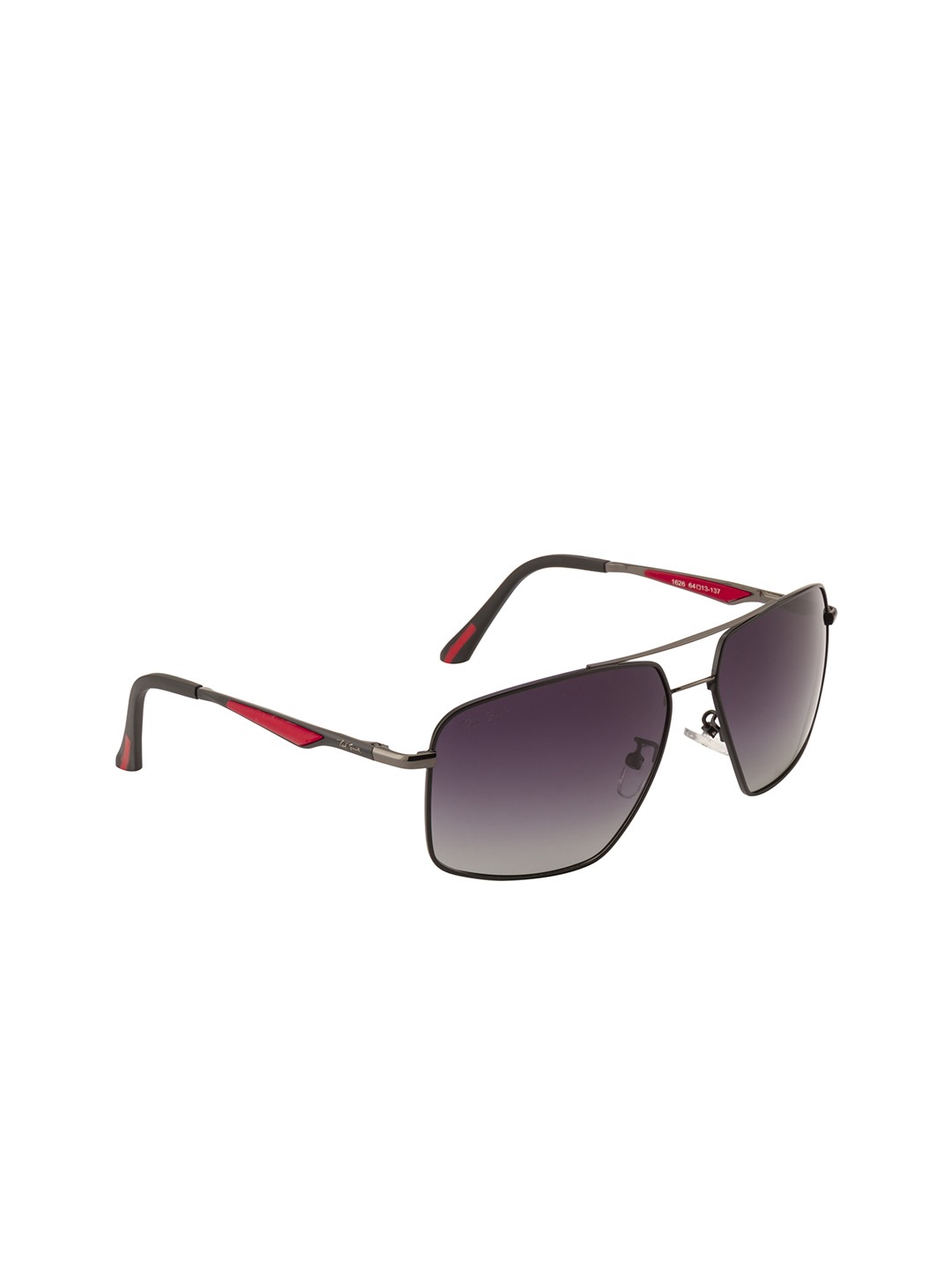 

Ted Smith Unisex Rectangle Polarised and UV Protected Lens Sunglasses TS-NC-1626S, Purple