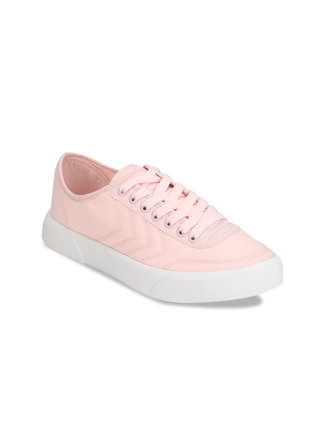 

hummel Unisex Pink Stockholm Poplin Sneakers