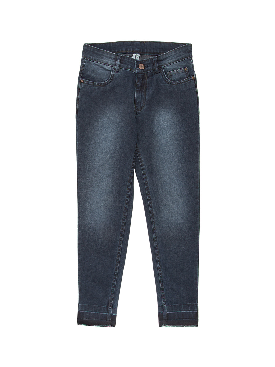 

Cherokee Girls Navy Blue Slim Fit Mid-Rise Clean Look Stretchable Jeans
