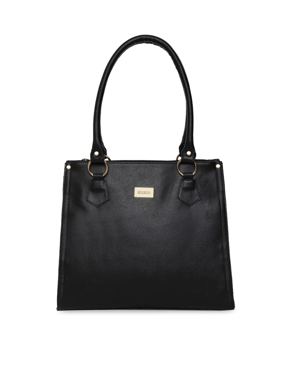 

KLEIO Structured Tote Shoulder Bag, Black