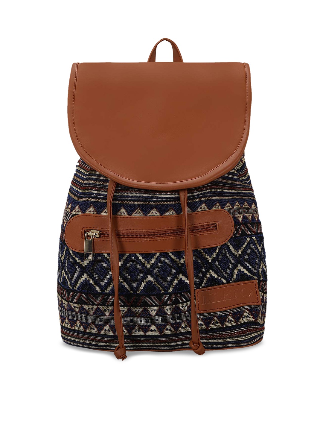 

KLEIO Women Jacquard Lightweight Backpack, Navy blue