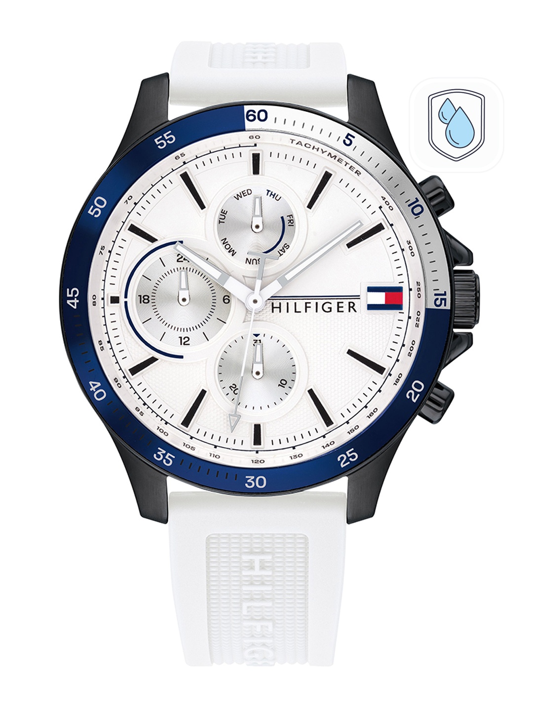 

Tommy Hilfiger Men White Analogue Watch TH1791723W