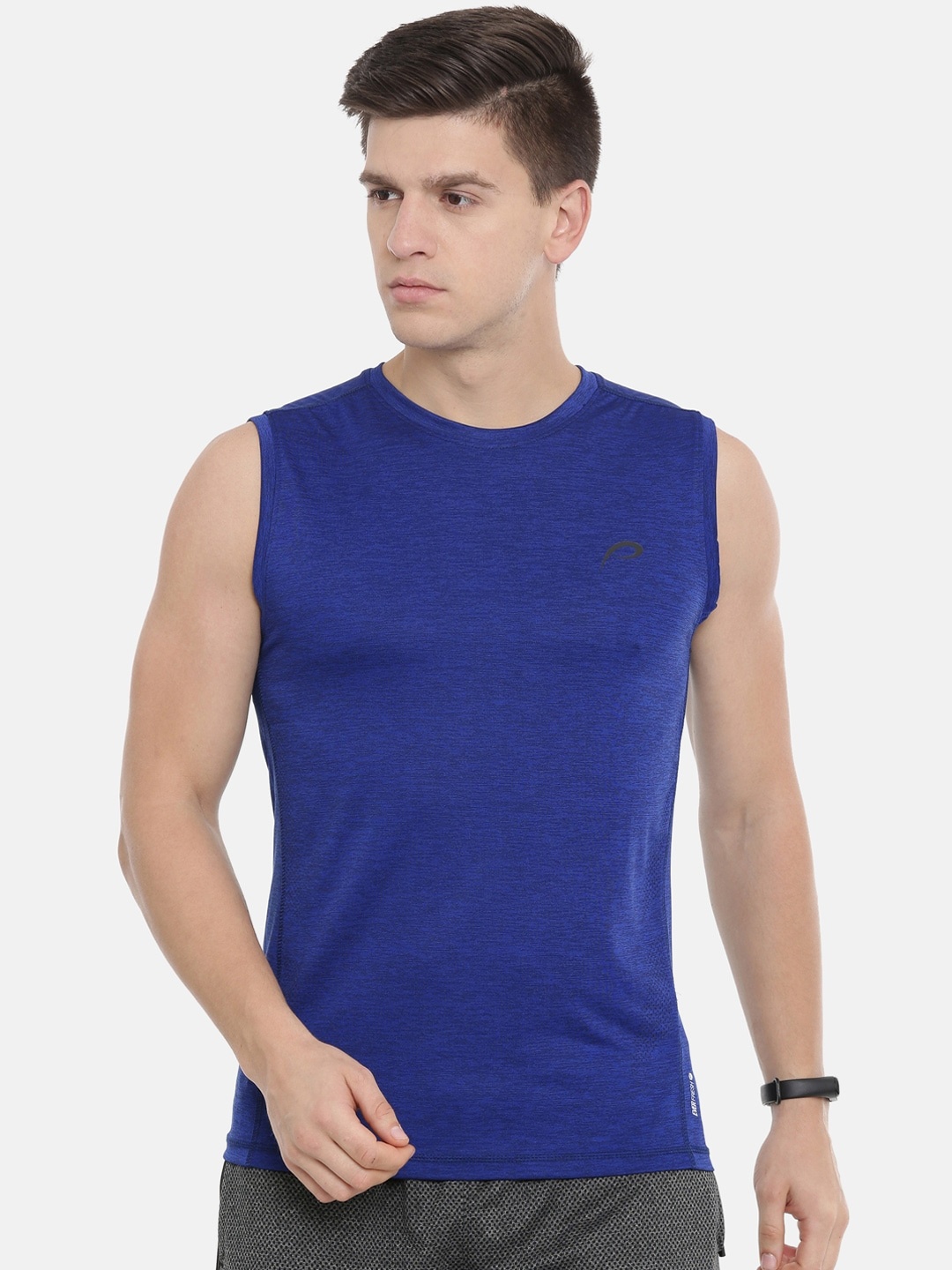 

Proline Active Men Blue Round Neck T-shirt