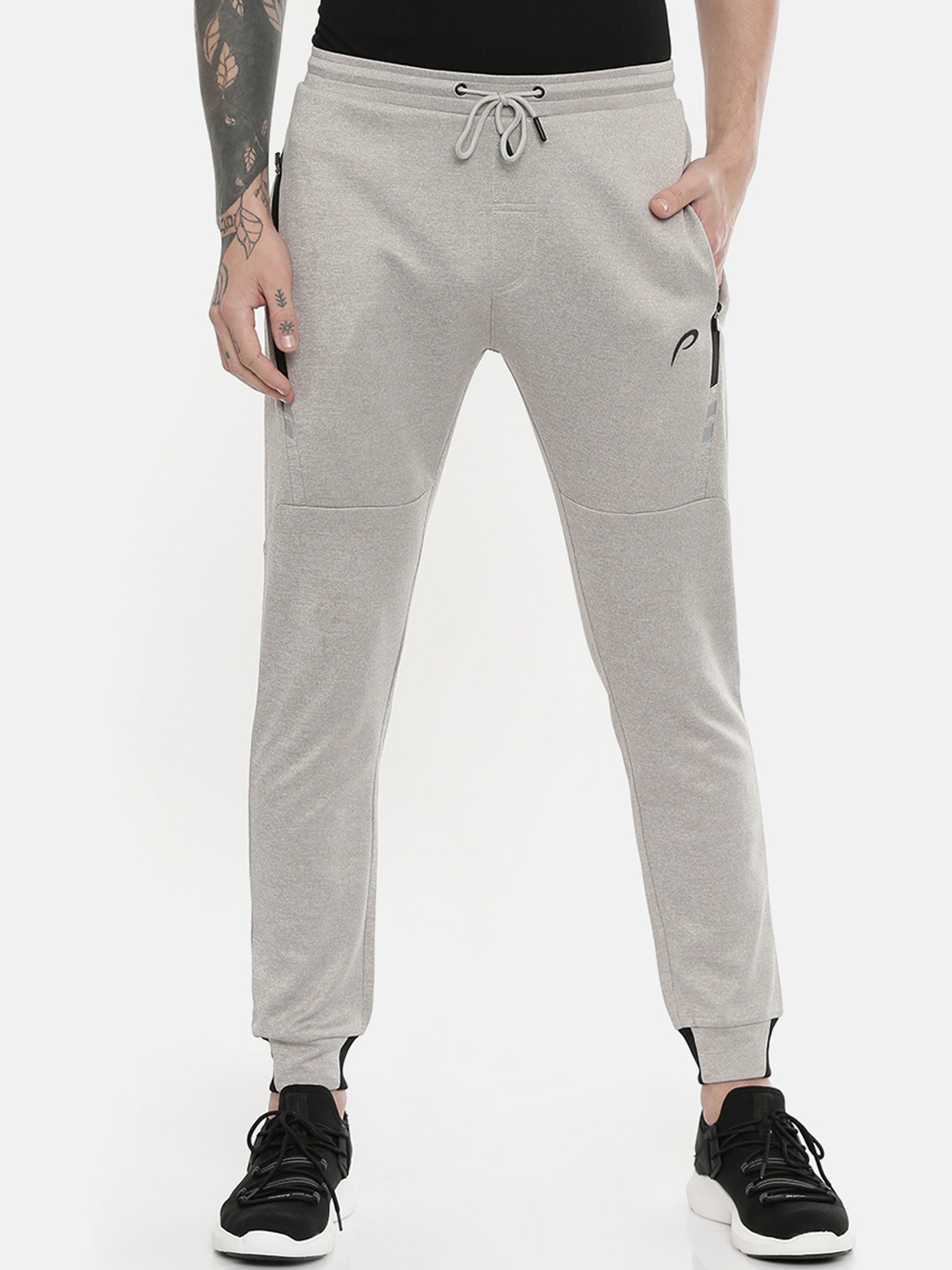 

Proline Active Men Grey Solid Joggers