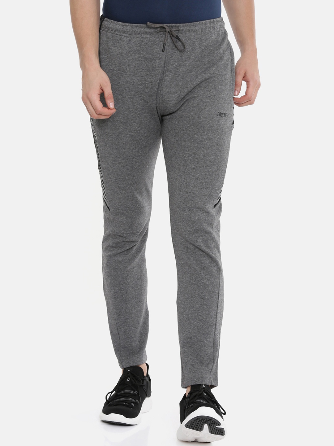

Proline Active Men Charcoal Grey Solid Trackpants