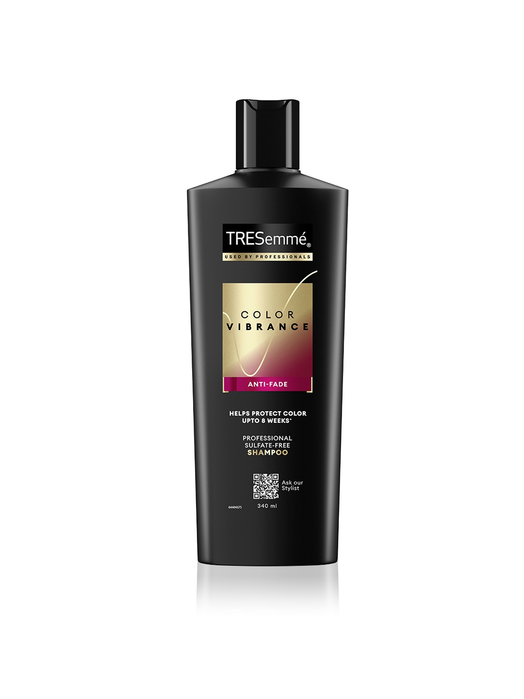

TRESemme Pro Protect Sulphate Free & Paraben Free Shampoo 340 ml, Black