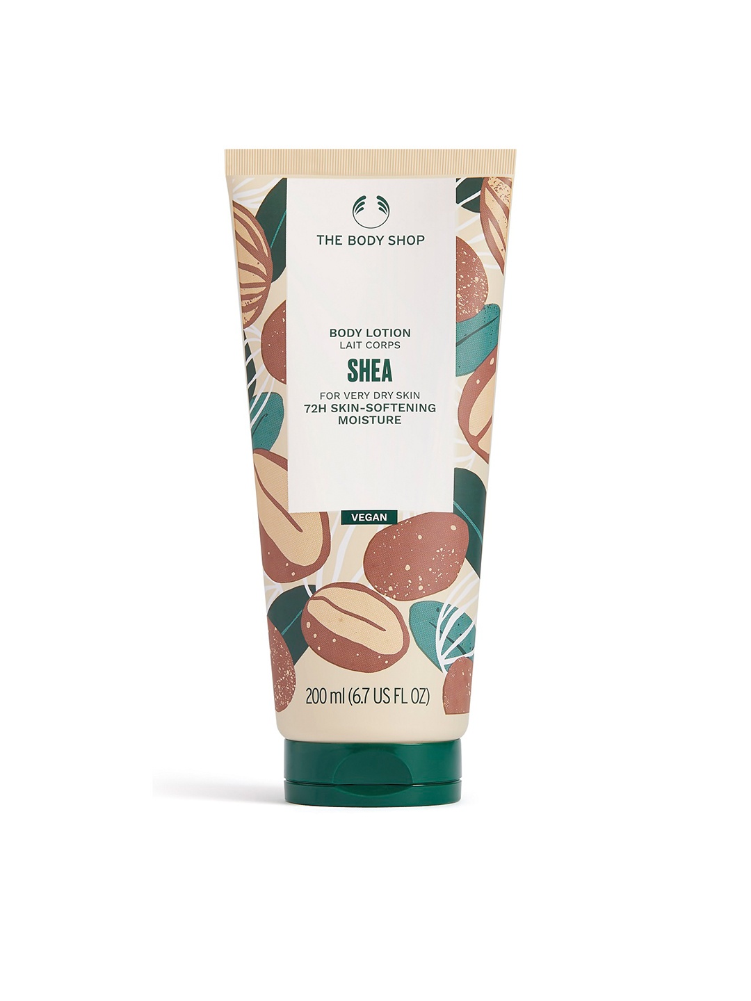 

THE BODY SHOP Shea Nourishing Sustainable Body Lotion 72-Hour Intense Moisture 200 ml, Brown