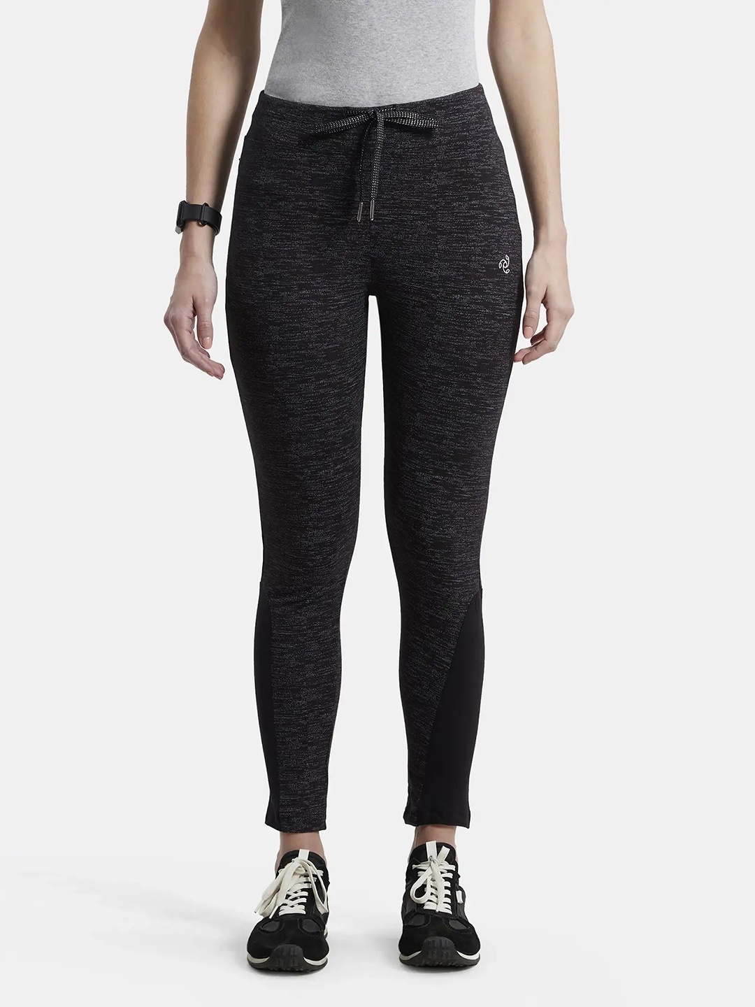

Jockey Stretch Yoga Pant with Side Zipper Pockets, Black