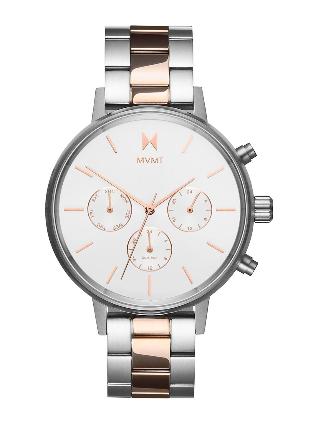 

MVMT Women White Analogue Watch