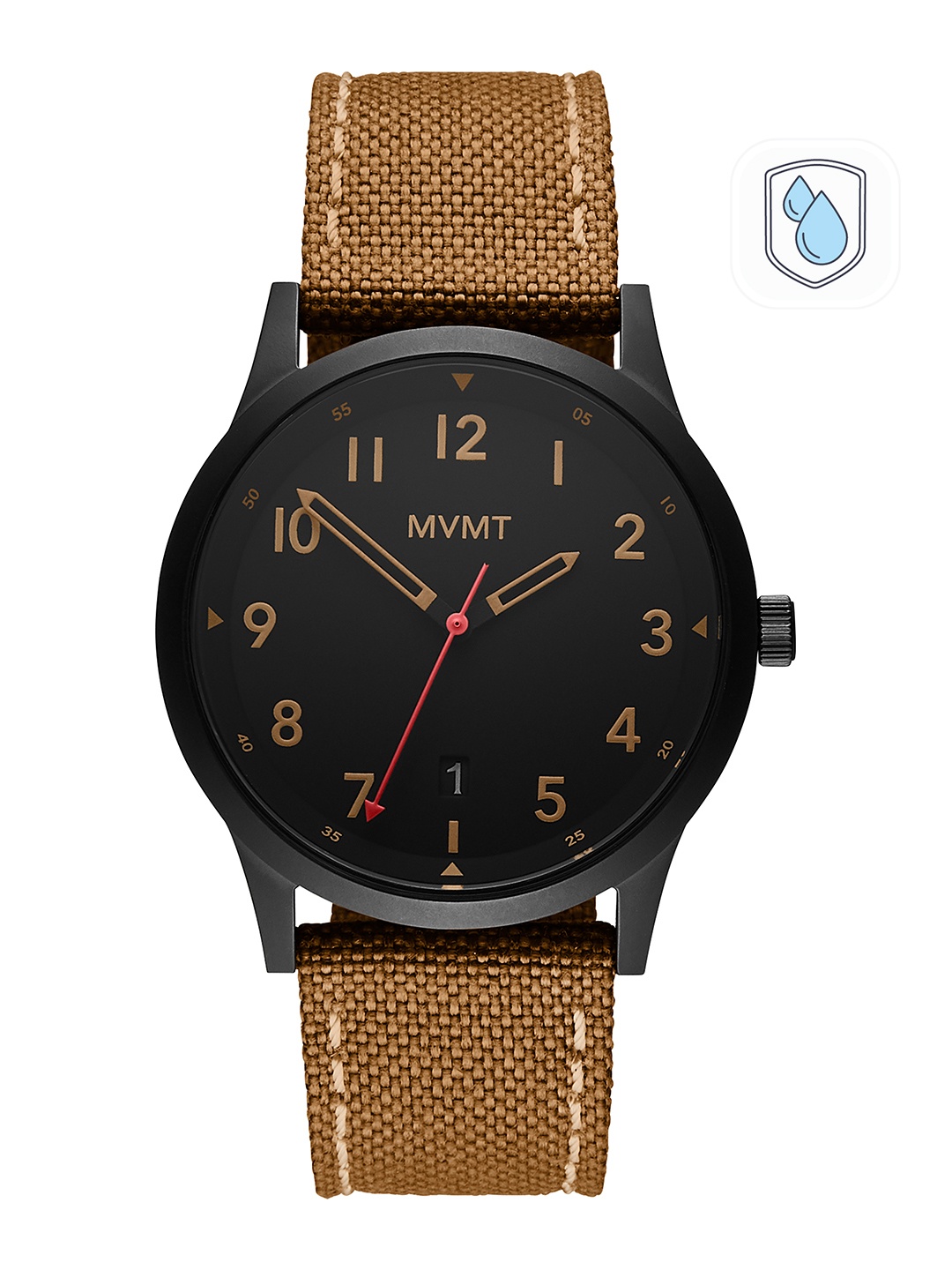 

MVMT Men Black Analogue Watch 28000017-D