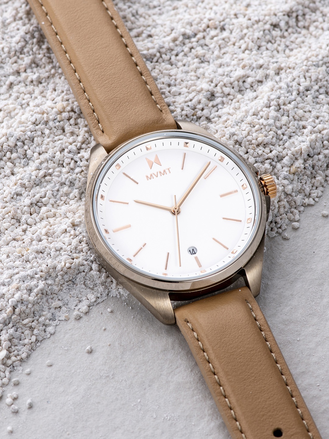 

MVMT Women White Analogue Watch 28000023-D