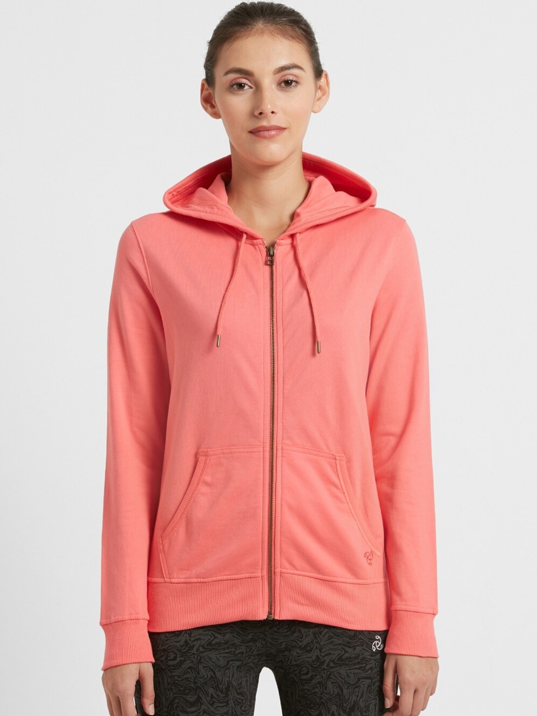 

Jockey Women Pink Sporty Jacket