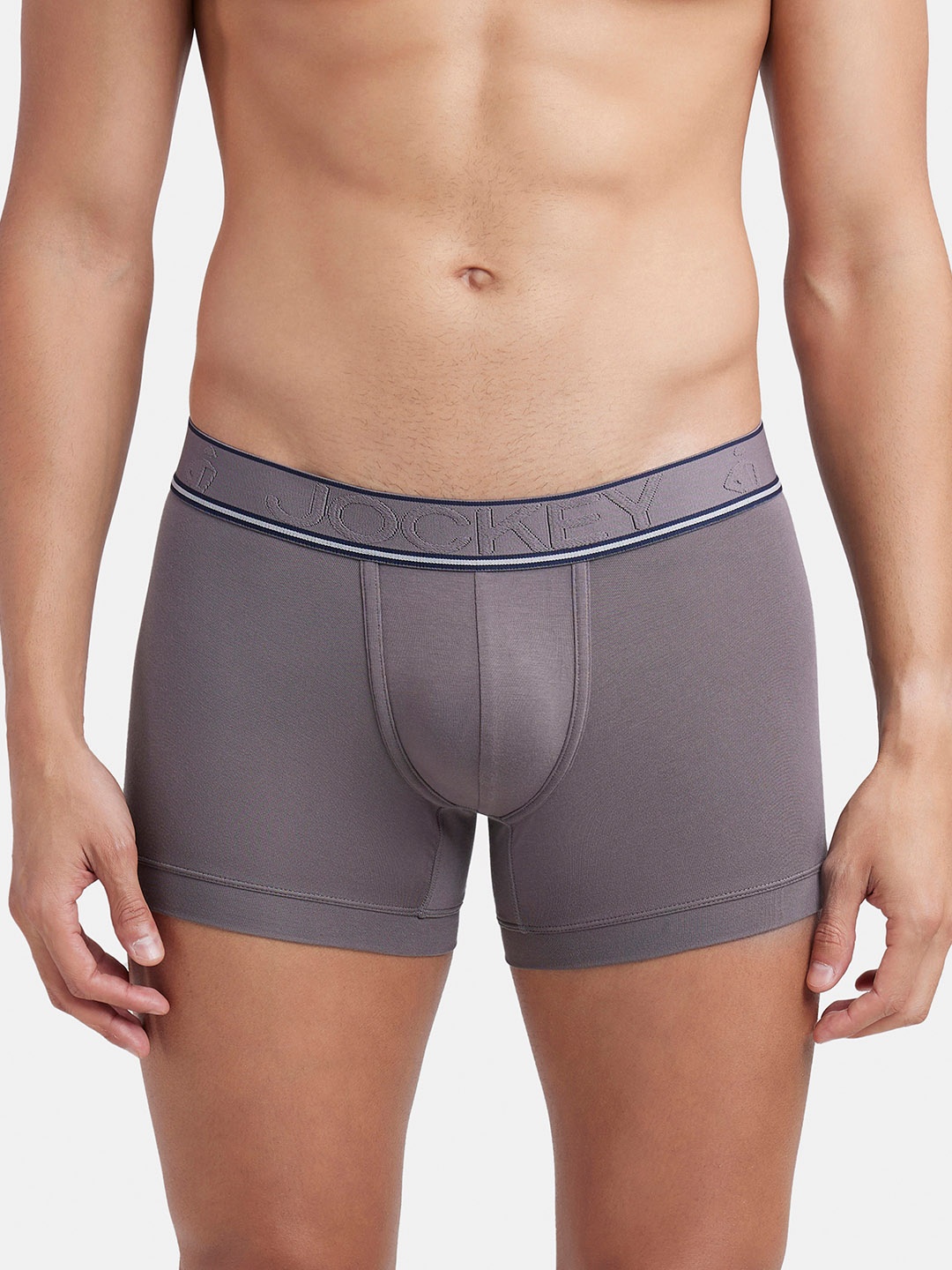 

Jockey Stretchable Trunk with Natural StayFresh Properties-HG16, Charcoal
