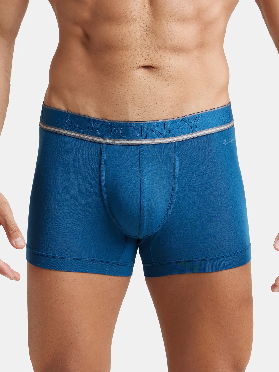 

Jockey Stretchable Trunk with Natural StayFresh Properties-HG16, Teal