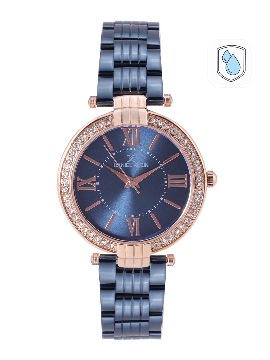

Daniel Klein Women Navy Blue Analogue Watch DK11138-3
