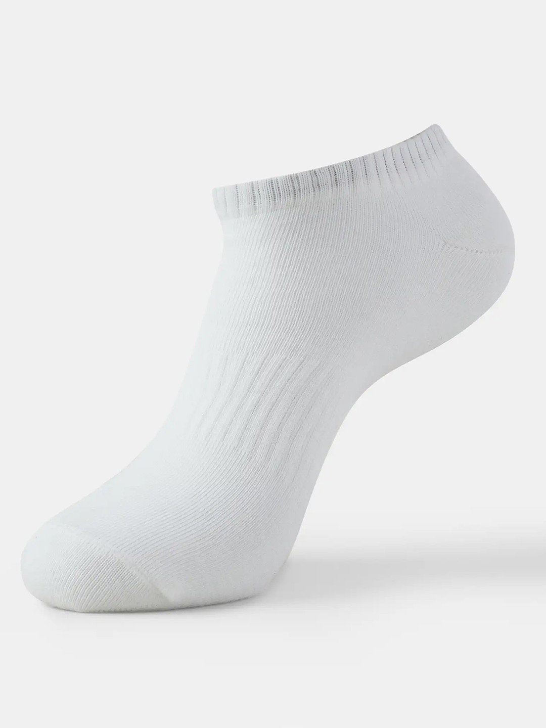 

Jockey Compact Cotton Stretch Low Show Socks With StayFresh Treatment-7097, White
