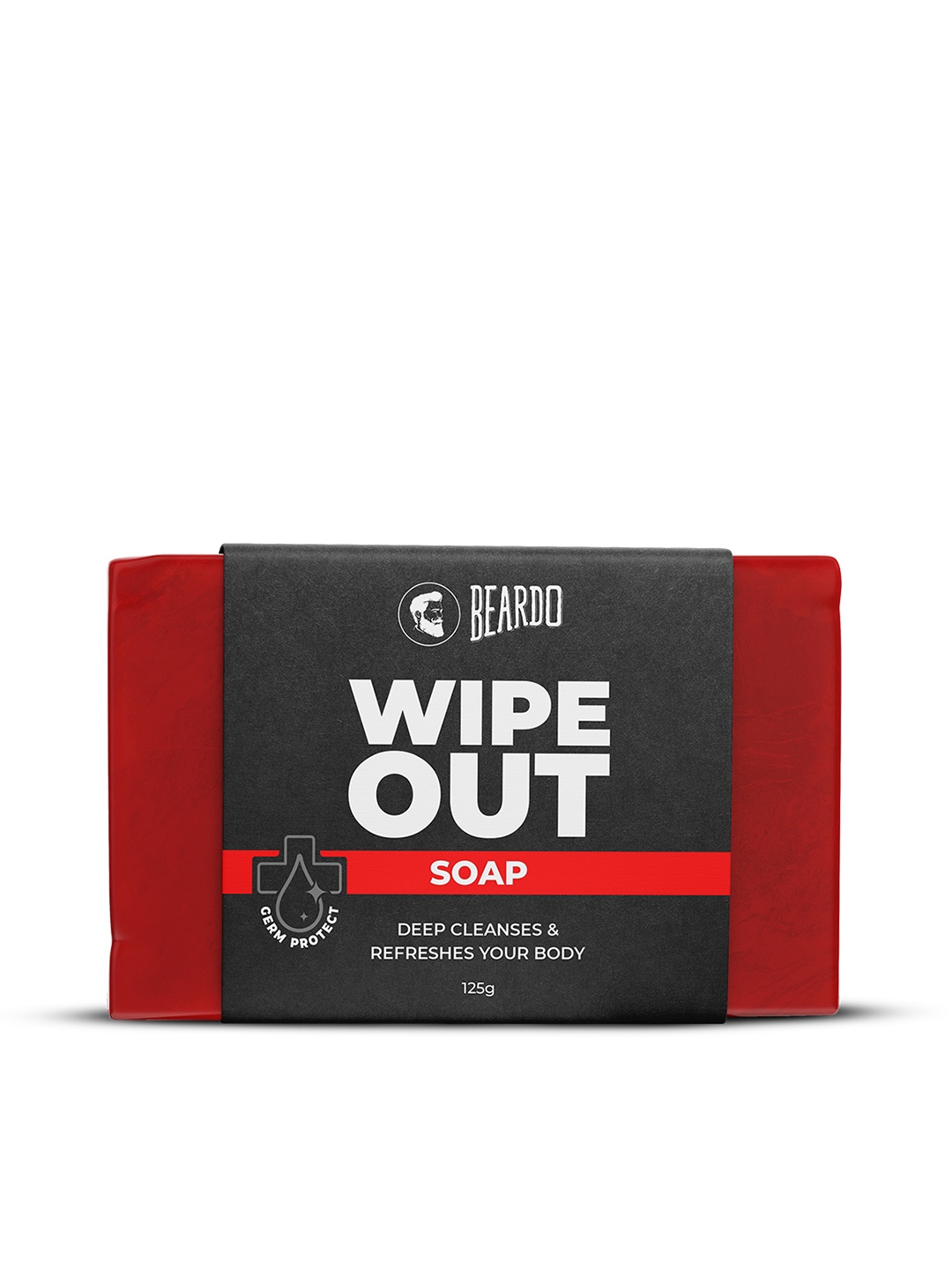 

Beardo Men Wipe Out Soap 125 g, Black