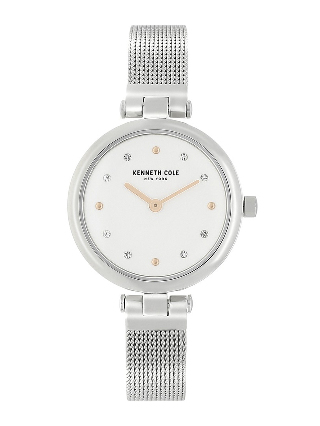 

Kenneth Cole Women Silver-Toned Analogue Watch