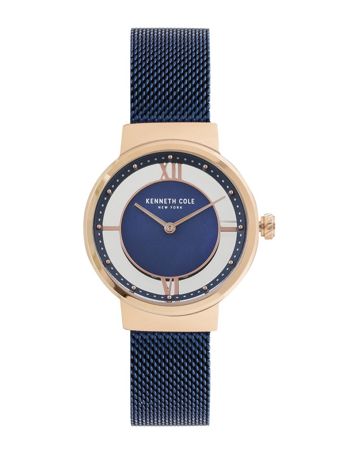 

Kenneth Cole Women Blue Analogue Watch NBKC50231002MN