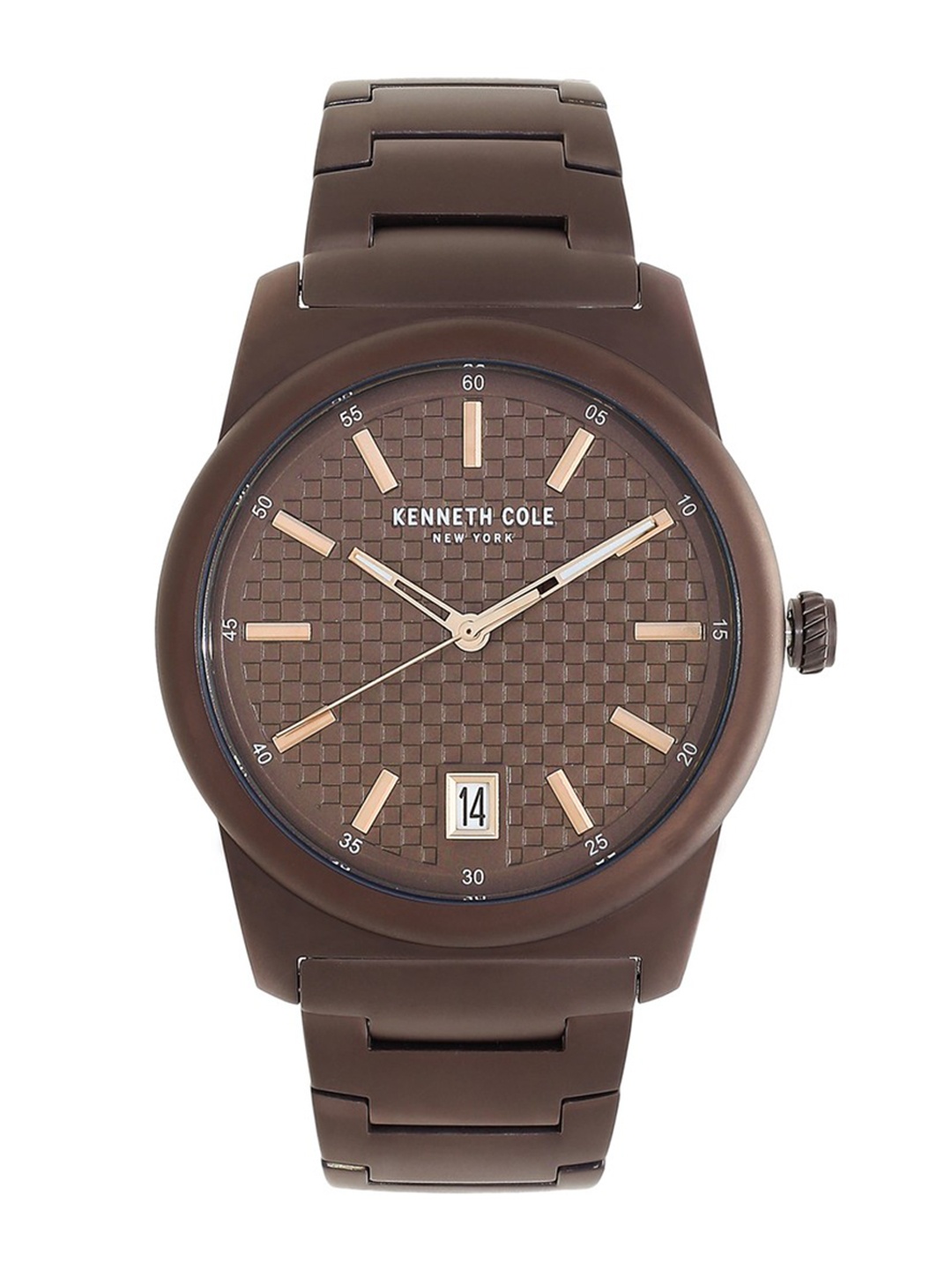 

Kenneth Cole Men Brown Analogue Watch KC50713002MN
