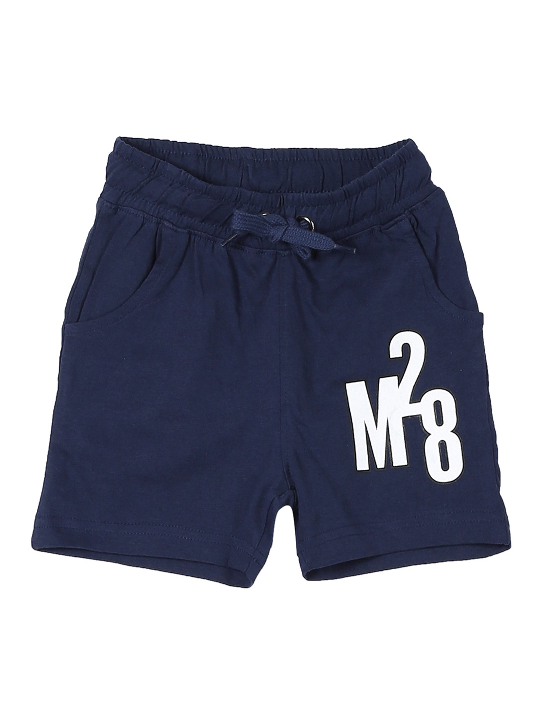 

Colt Boys Navy Blue Solid Regular Fit Regular Shorts