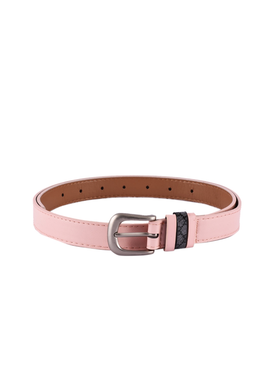 

BuckleUp Women Pink Solid Belt