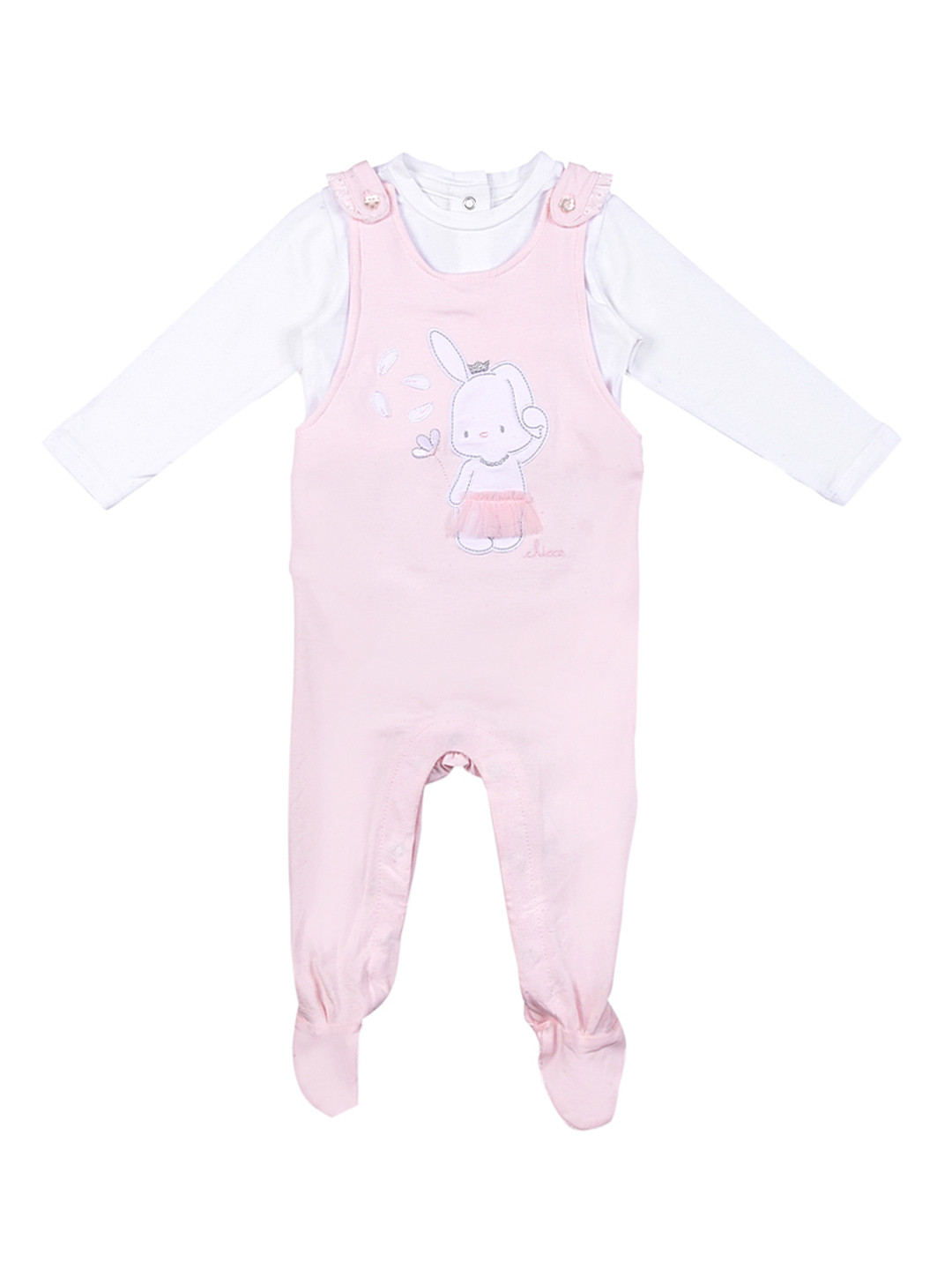 

Chicco Infant Girls Pink & White Clothing Set
