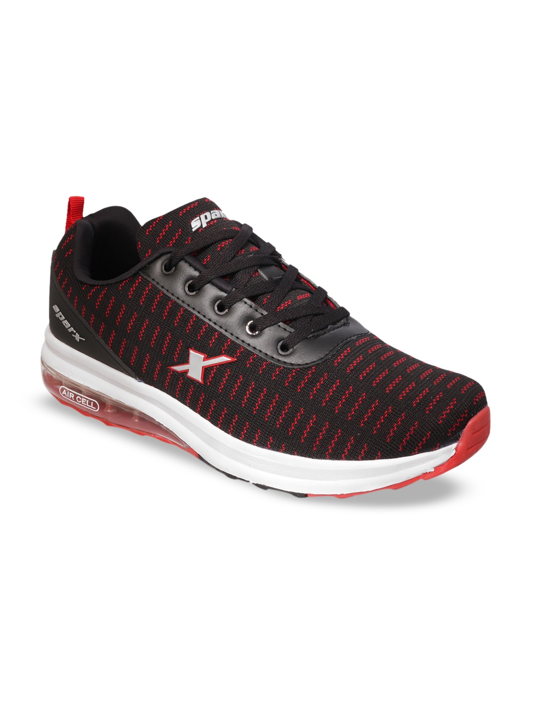 

Sparx Men Black Mesh Running Shoes