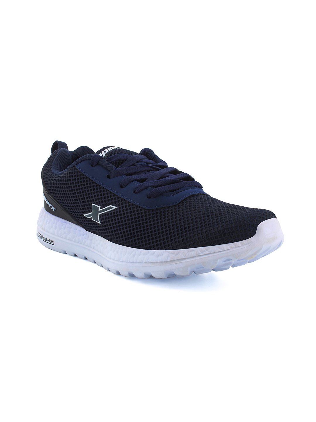 

Sparx Men Navy Blue Mesh Running Shoes