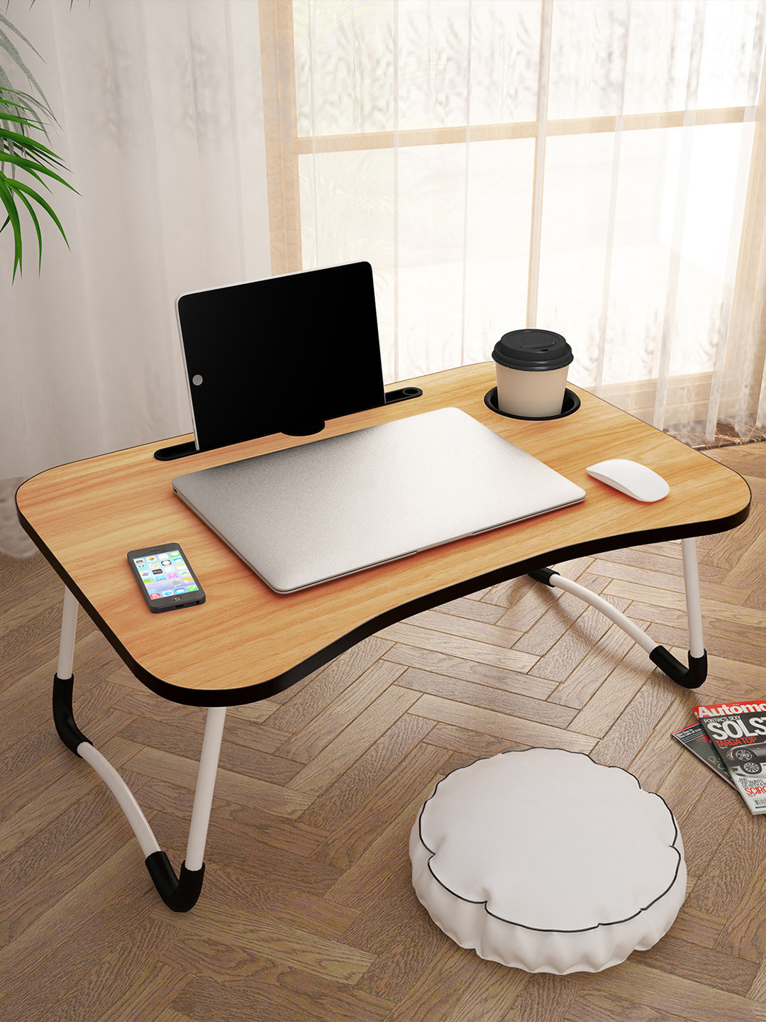 

Story@home Brown Portable Laptop Table